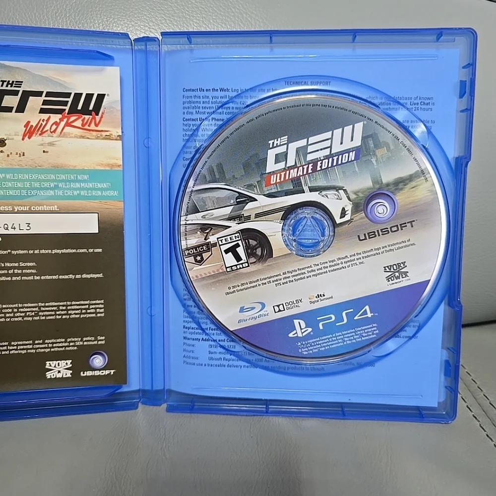 PS4 The Crew Wild‎ Run Edition video game Sony Playstation 4